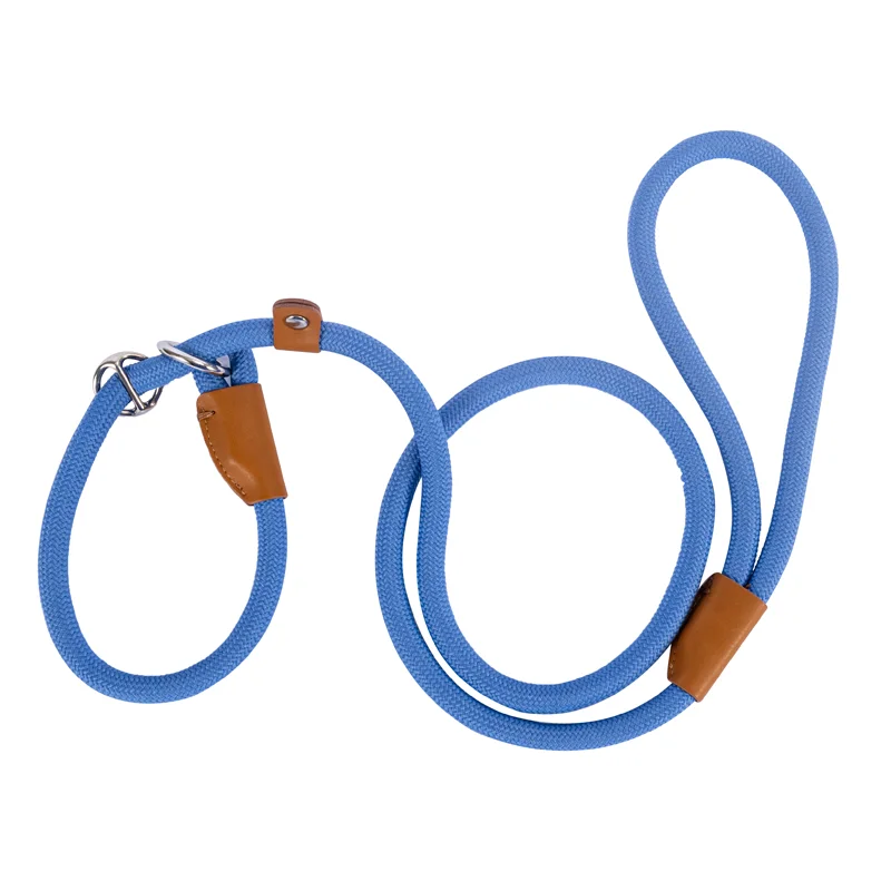 Heavy Duty Rope Dog Leash Nylon Pet Leash Adjustable Dog Training Heavy Duty Pet Lead Leash for Large Medium Dogs Small Puppy