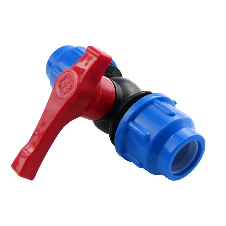 20mm 25mm 32mm 40mm 50mm 63mm Plastic Valve for Irrigation Pipe Fittings Hose Fitting Connectors