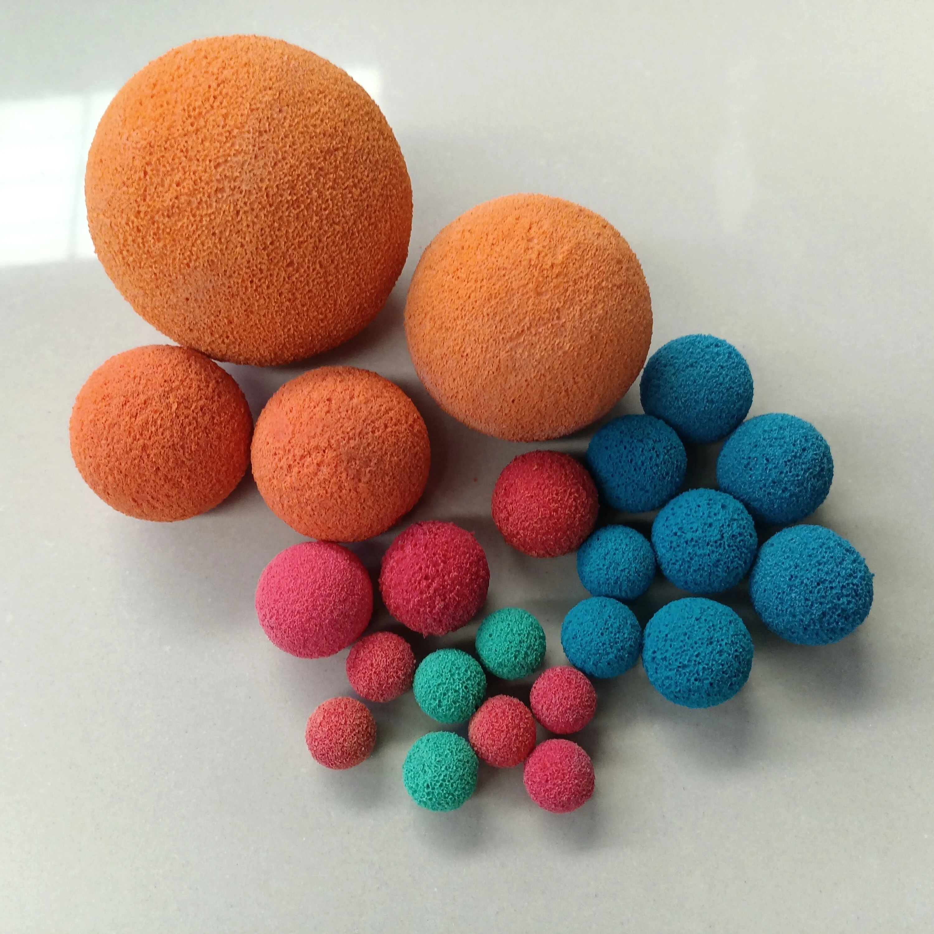 natural rubber material 8inch pipe cleaning sponge ball CIFA spare parts