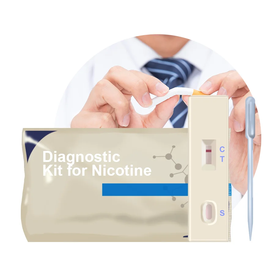 Home or Work Drug Test Cotinine Nicotine Tobacco COT Urine Testing Kit Nicotine test card Cigarettes/Tobacco/Smoke test