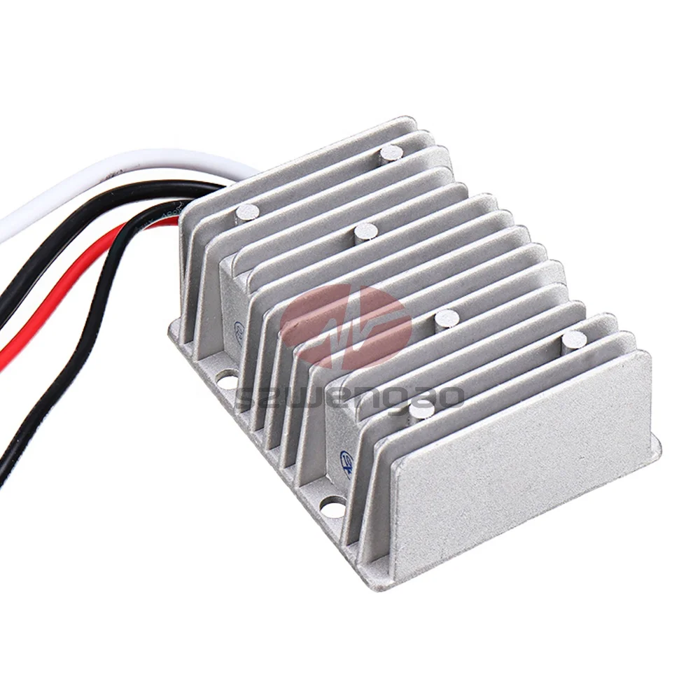Waterproof IP67 Buck Converter DC-DC 12V/24V to 5V 40A 50A 200W 250W  Step Down Adjustable Power Module