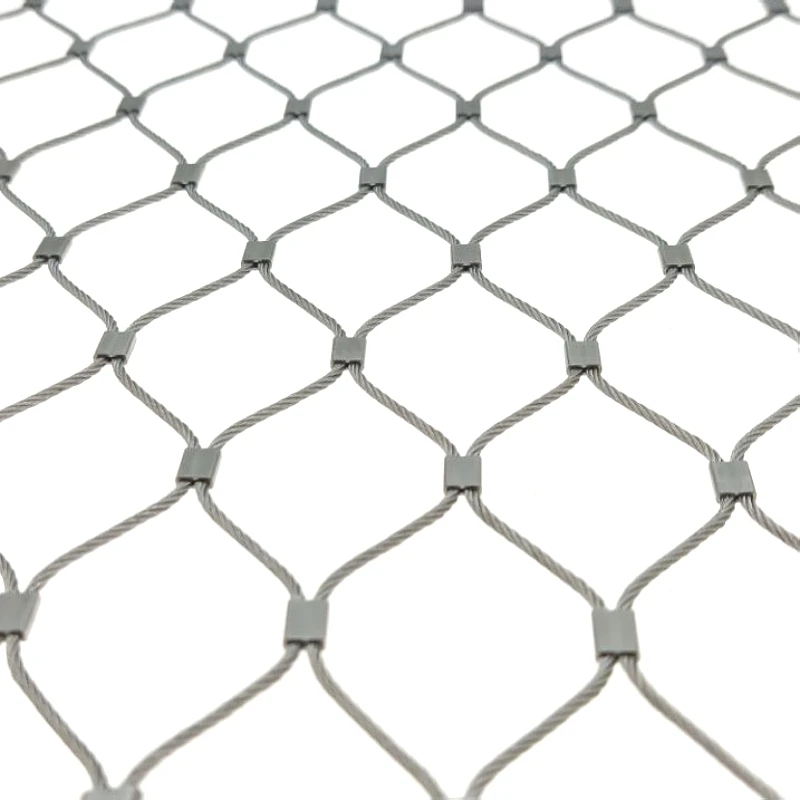 trade assurance supplier 25 micron 304 stainless steel balustrade wire mesh