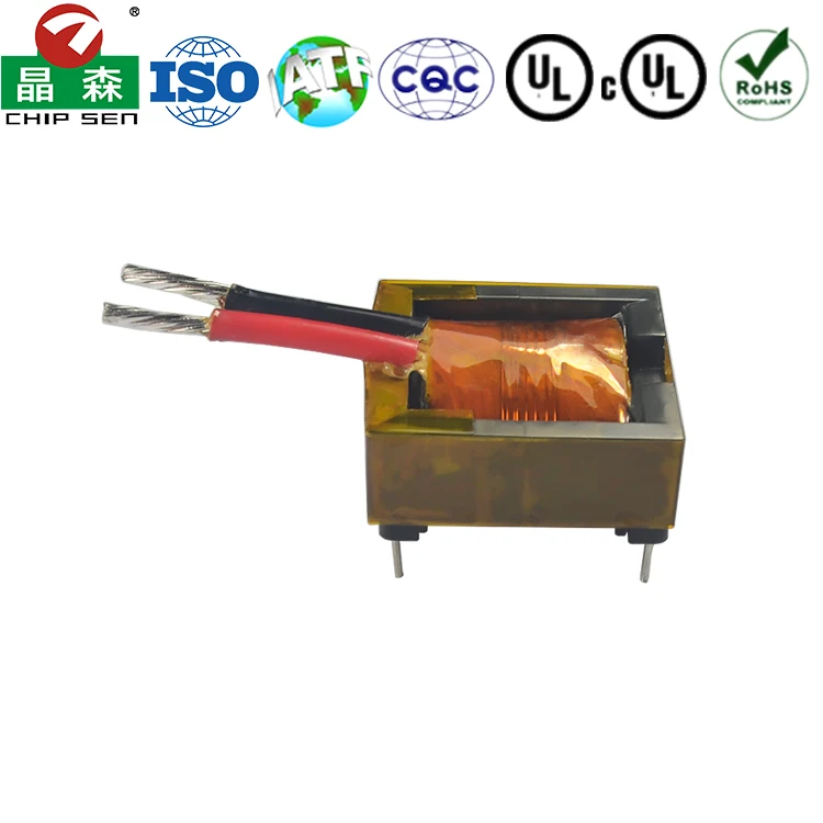 60watt step down 120v to 24v audio output ee ferrite core high voltage pulse high frequency PCB transformer