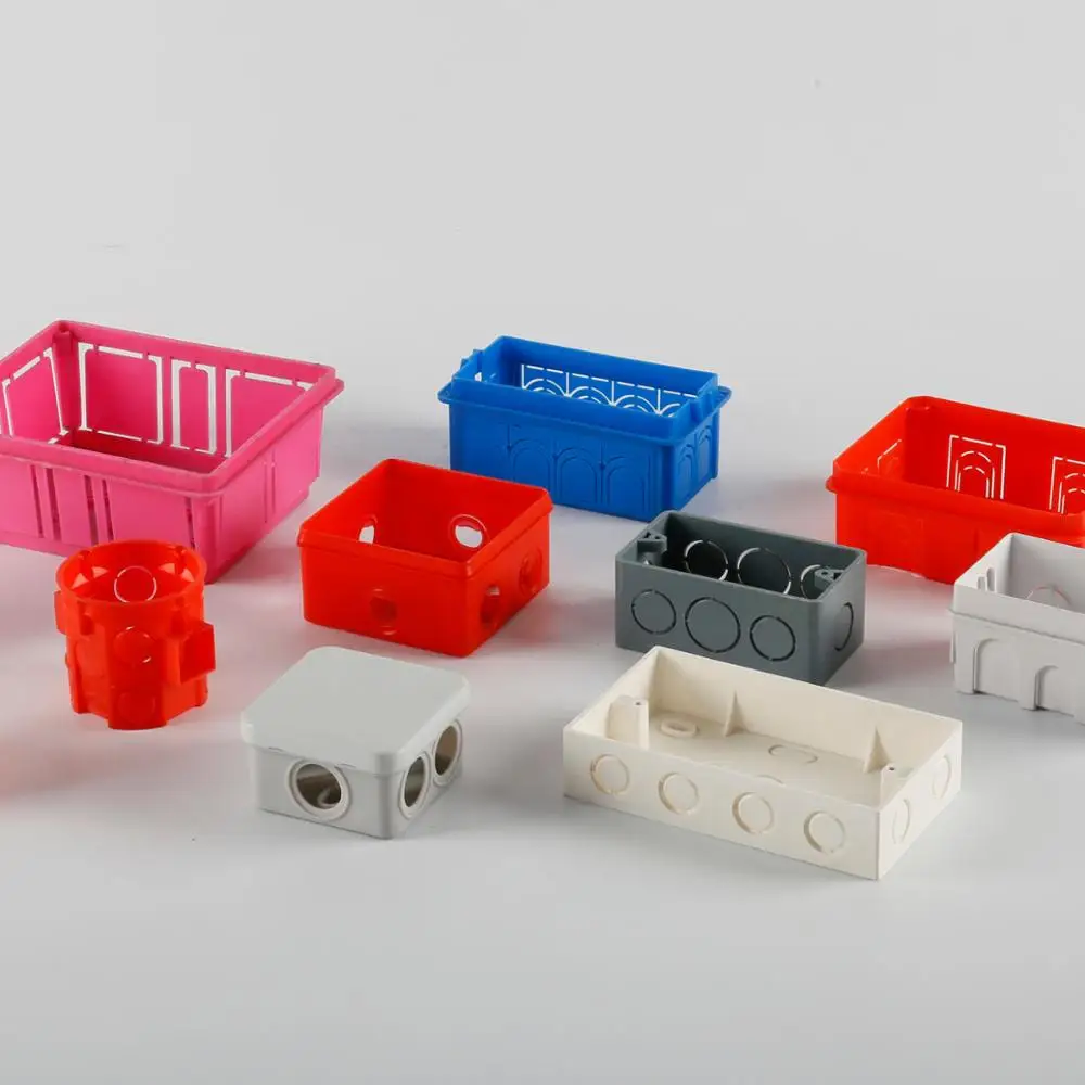 Китайский пластиковый фитинг для труб, пресс-форма для ПВХ электрической коробки