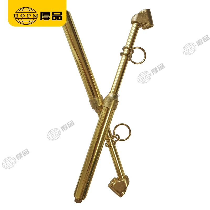 10-160Psi Tire Inflator Pressure Gauge Dual Head Air Gauge Tire Pen Pencil Gauge with Ruler