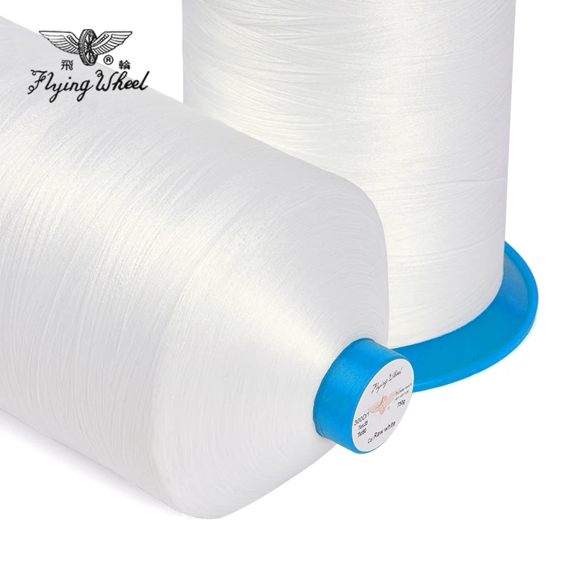 High Extensibility Tex21 Ticket 140 200D/1 Textured Polyester Sewing Thread for Medium Weight Fabric