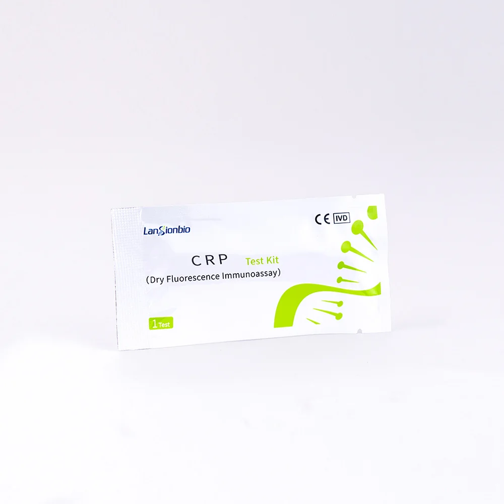 Lansionbio Whole Blood Test Strips CRP Rapid Diagnostic Kit C Reactive Protein Testing Reagent for Medical Laboratory