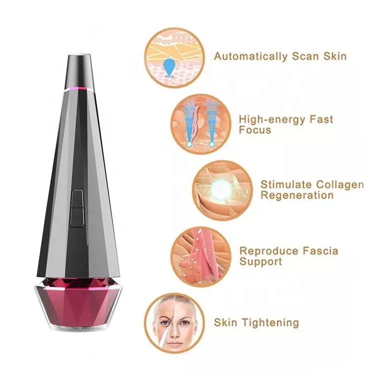 Multi-function microcurrent EP RF facial and body skin tightening Toning  stimulating collagen elastine beauty device