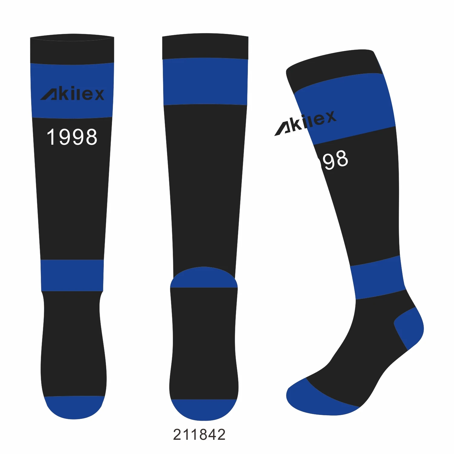 Akilex 2022 long slouch sox for women thick winter terry unisex sole fluorescent custom color team cotton crew women girls socks