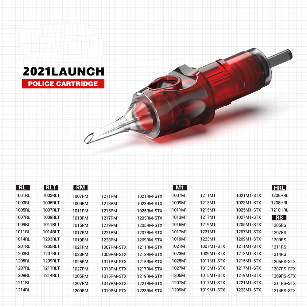 Premiumm Red membrane system Disposable  tattoo cartridge needle disposable