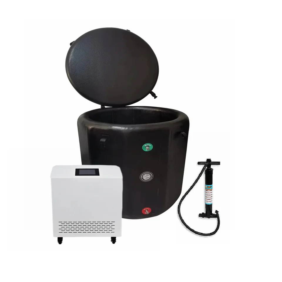 Inflatable Ice Bath Sport Recovery Portable Ice Bath With Chiller Branded Ice Cooler Cold Plunge & Chiller