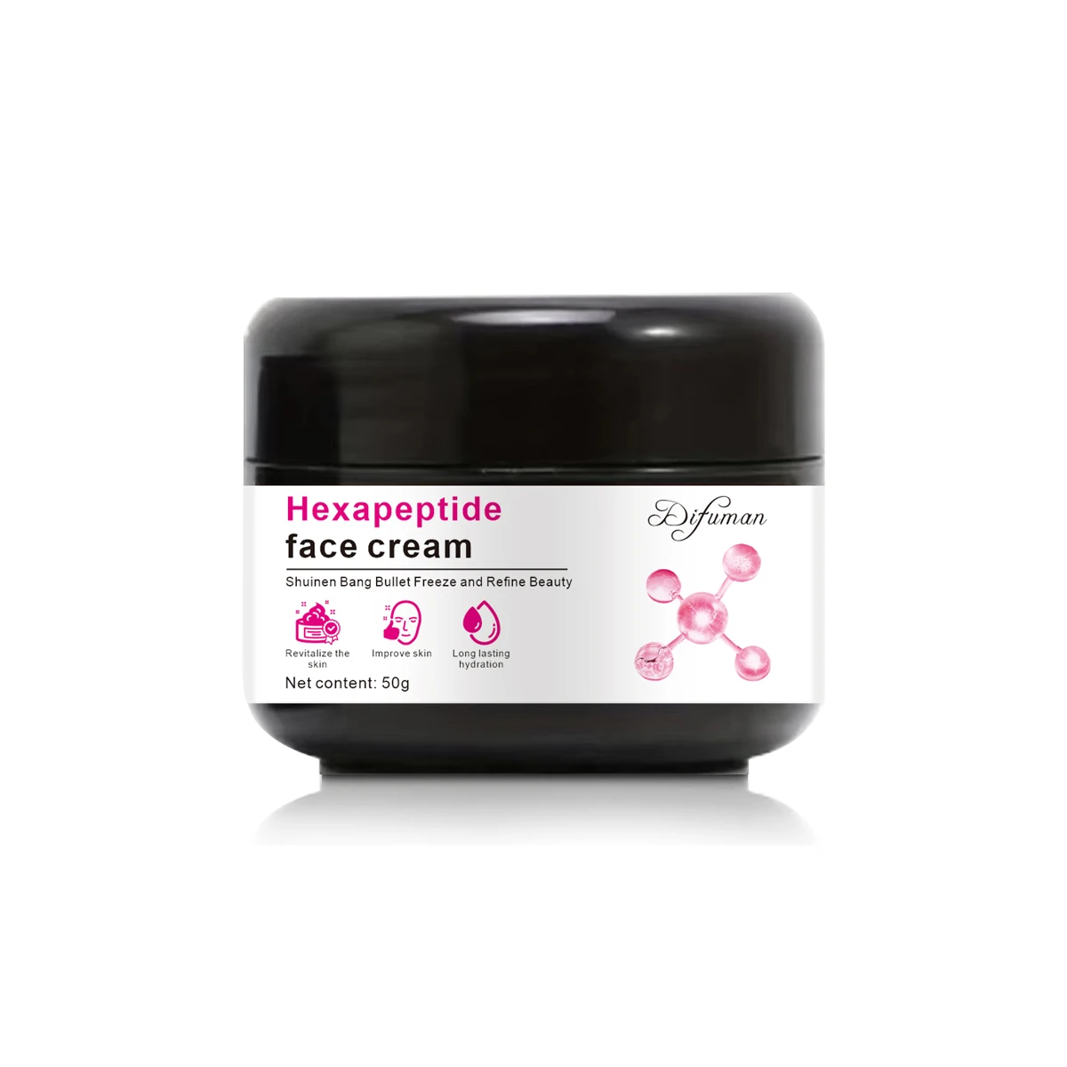 Ceramide Moisturizing Facial Cream Instant Bleaching Whitening Anti-Aging Effects Pearl Beauty Eye Hexapeptide Vitamin Oil Acne