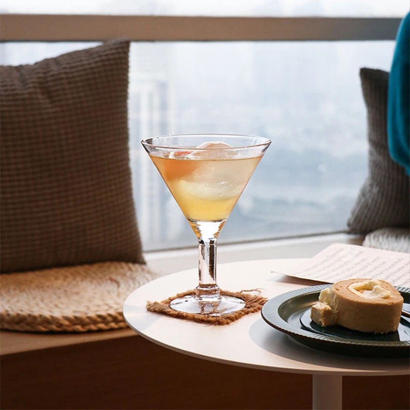 Collection Water Goblet 470ml Glass Set Strong Stemmed Glasses For Drinking Water Juice Wine Mixed Drinks