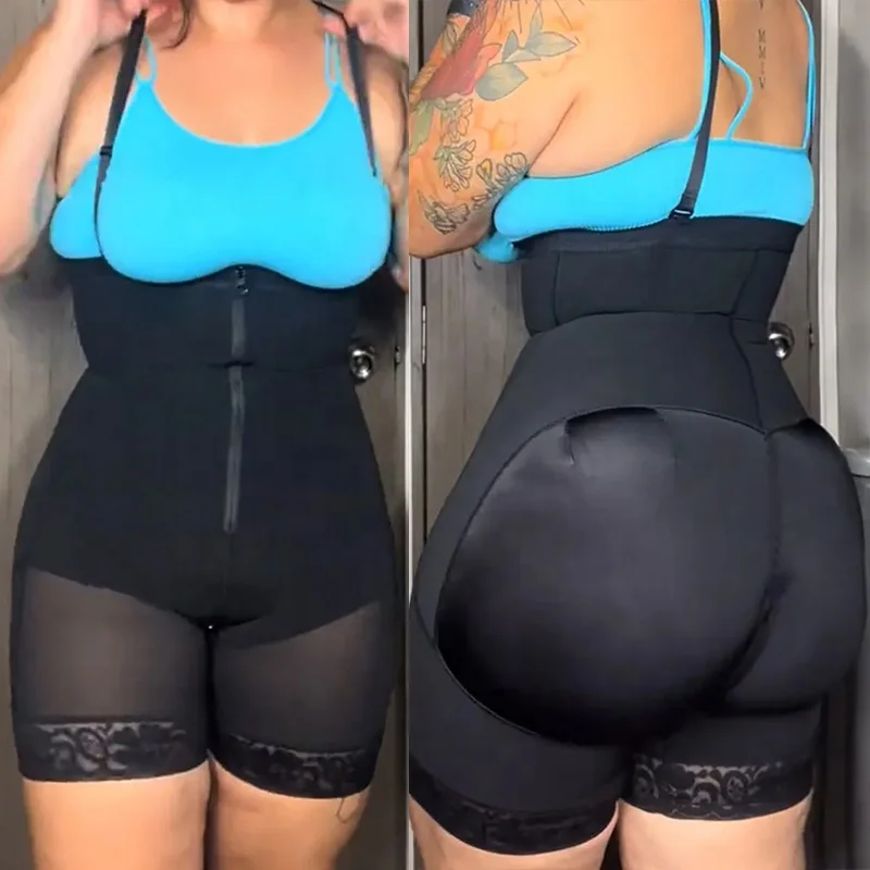 Hot Sale Control Panties Firm Tummy Compression Butt Lifter Panties Colombian Md Shaping Girdles Fajas Colombianas Post Surgery