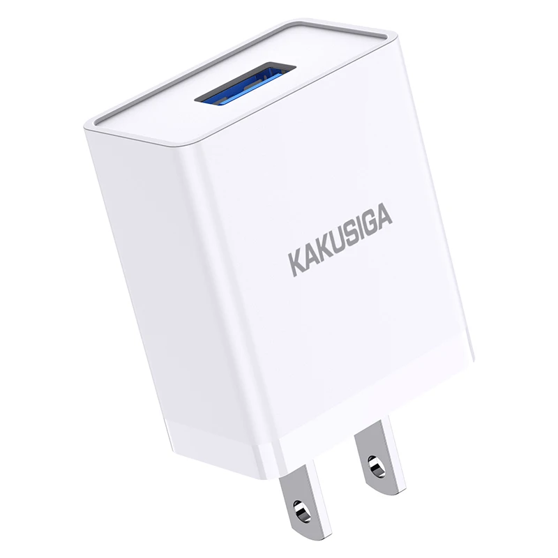 KAKUSIGA BIG SALE Smart chip fast charging Intelligent Recognition Single Port Smart Charger (US)