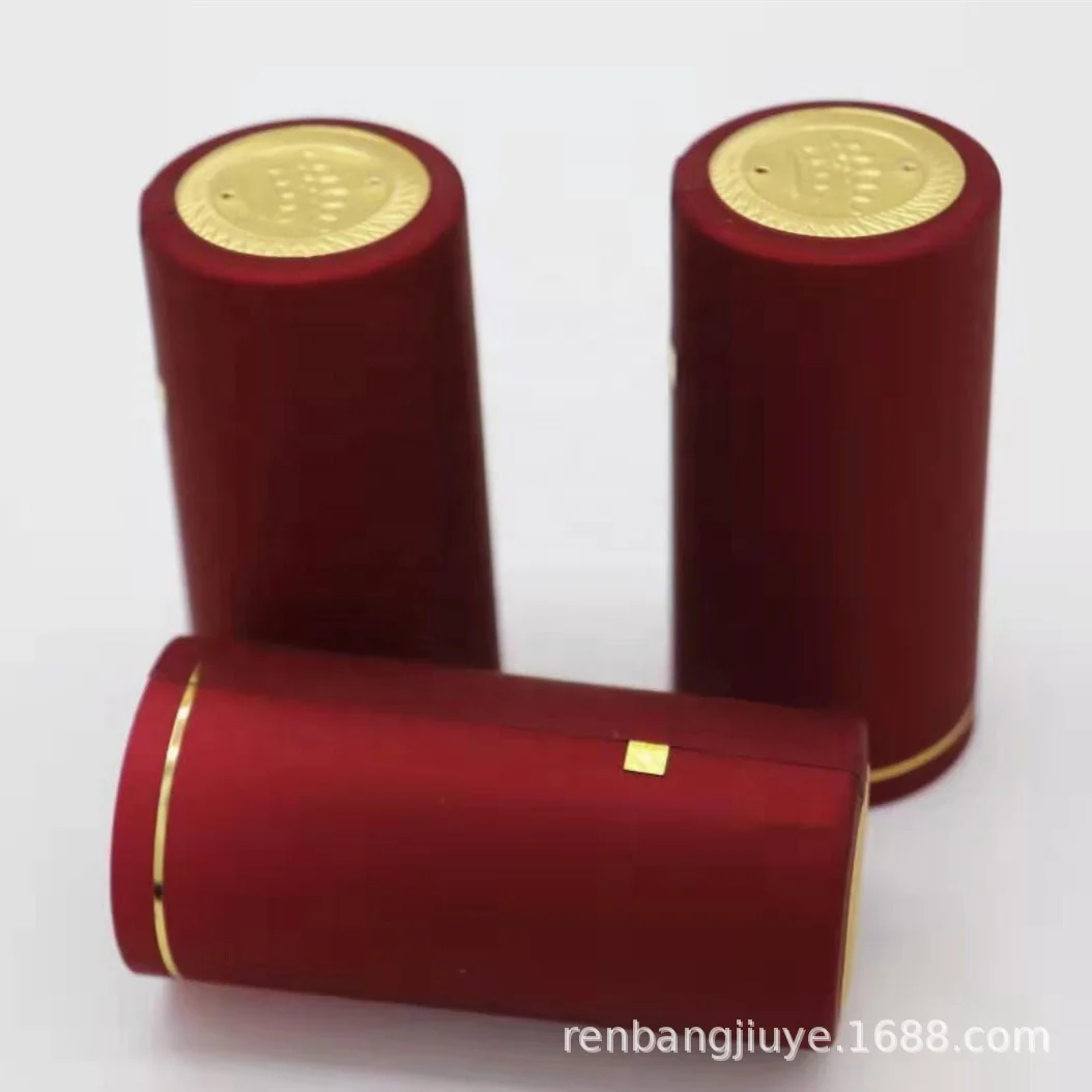 Pvc Heat Shrink Capsules 30*60 Mm Wine Shrink Wrap Wine Bottle Capsules Square Capsules for Wine Bottles Aluminum Foil 5000PCS