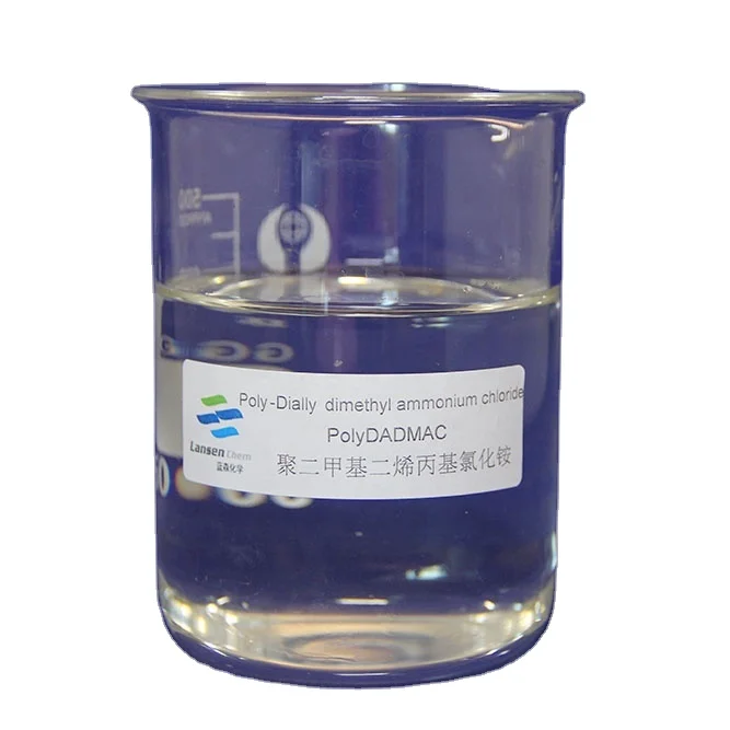 Флокулянт для очистки воды с твердым содержанием PolyDADMAC 40% высокого