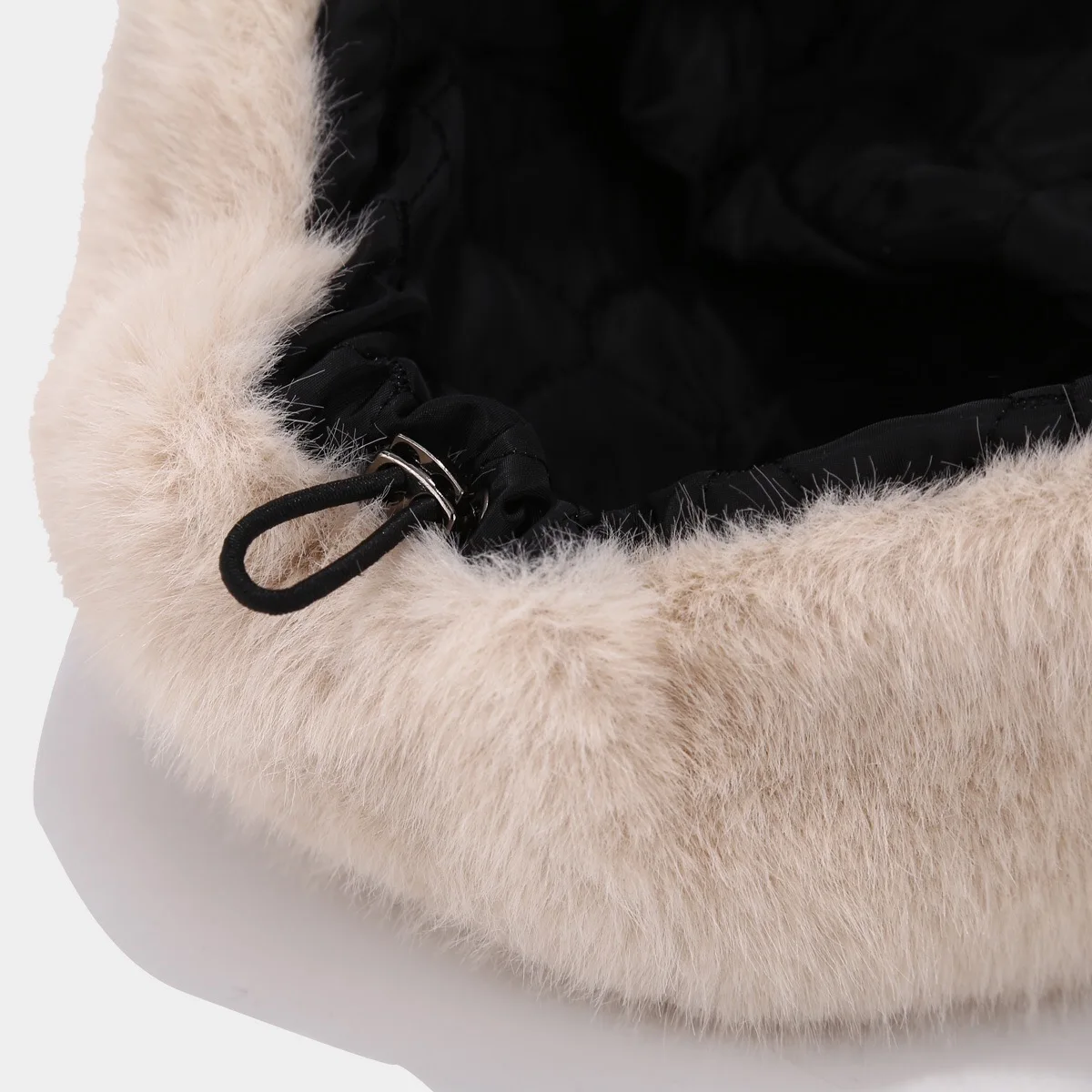 2024 New Winter Thickened Warm Panda Ears Plush Baseball Cap Women Female Cute Fashion Baseball Caps