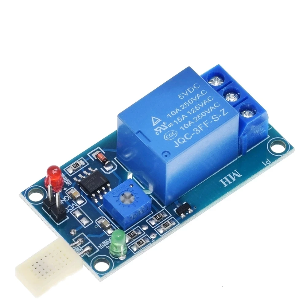HR202 DC 5V 1 Chanal 1CH Humidity Sensor Switch Relay Module Control Board Humidity Sensor Module