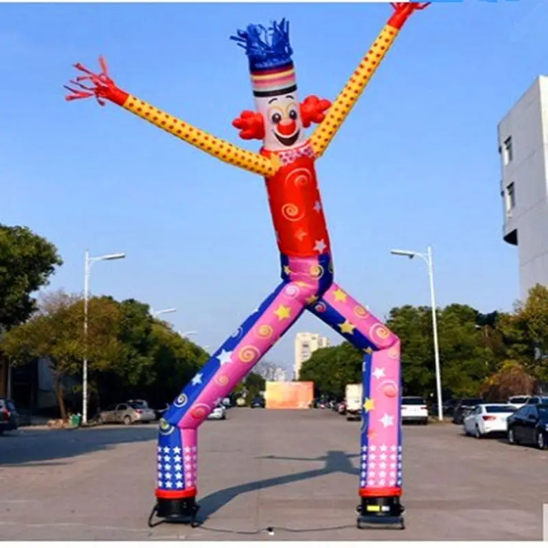Advertising Car wash inflatable air sky dancer with blower