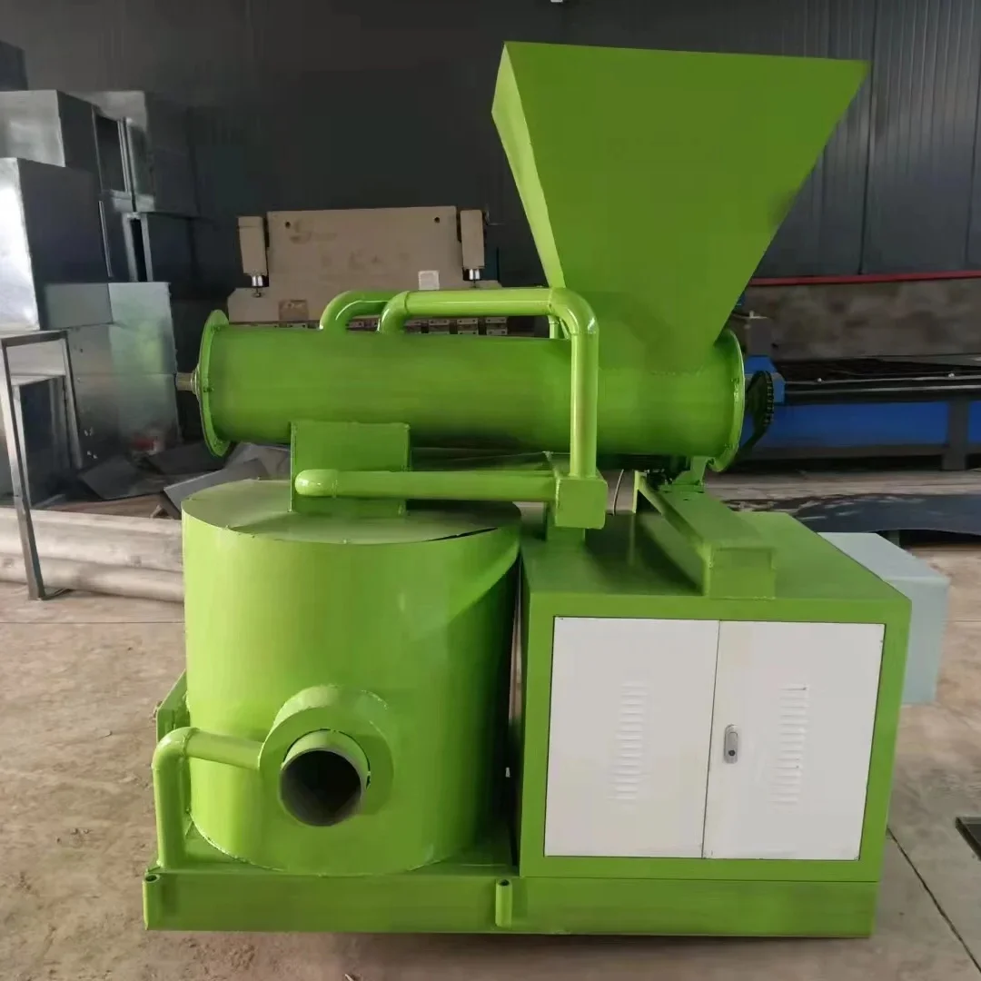 smokeless and high efficiency sawdust biomass burner biomass hot air burner for boiler