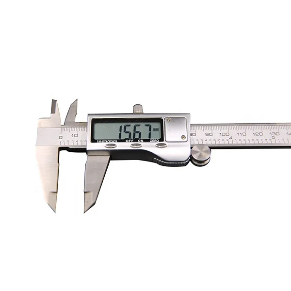 Штангенциркуль цифровой из нержавеющей стали с нониусом