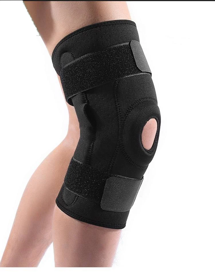 Knee Brace Wholesale Custom Sports Neoprene Comfortable Breathable Knee Braces with Hinged