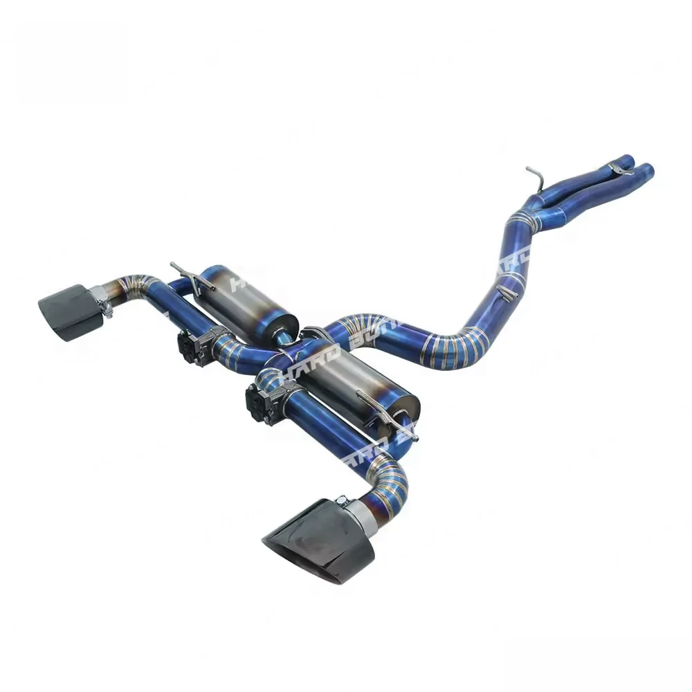Tuning Valvetronic Catback For Audi RS3/TTRS 8Y 2.5T 2017-2023 Titanium Exhaust Four Muffler Racing Sport Car Exhaust System