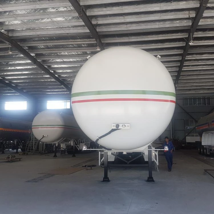 GOOD PRICE Axles 45000 Liters Storage Tanker LPG Gas Tank Semi Trailer for Sale