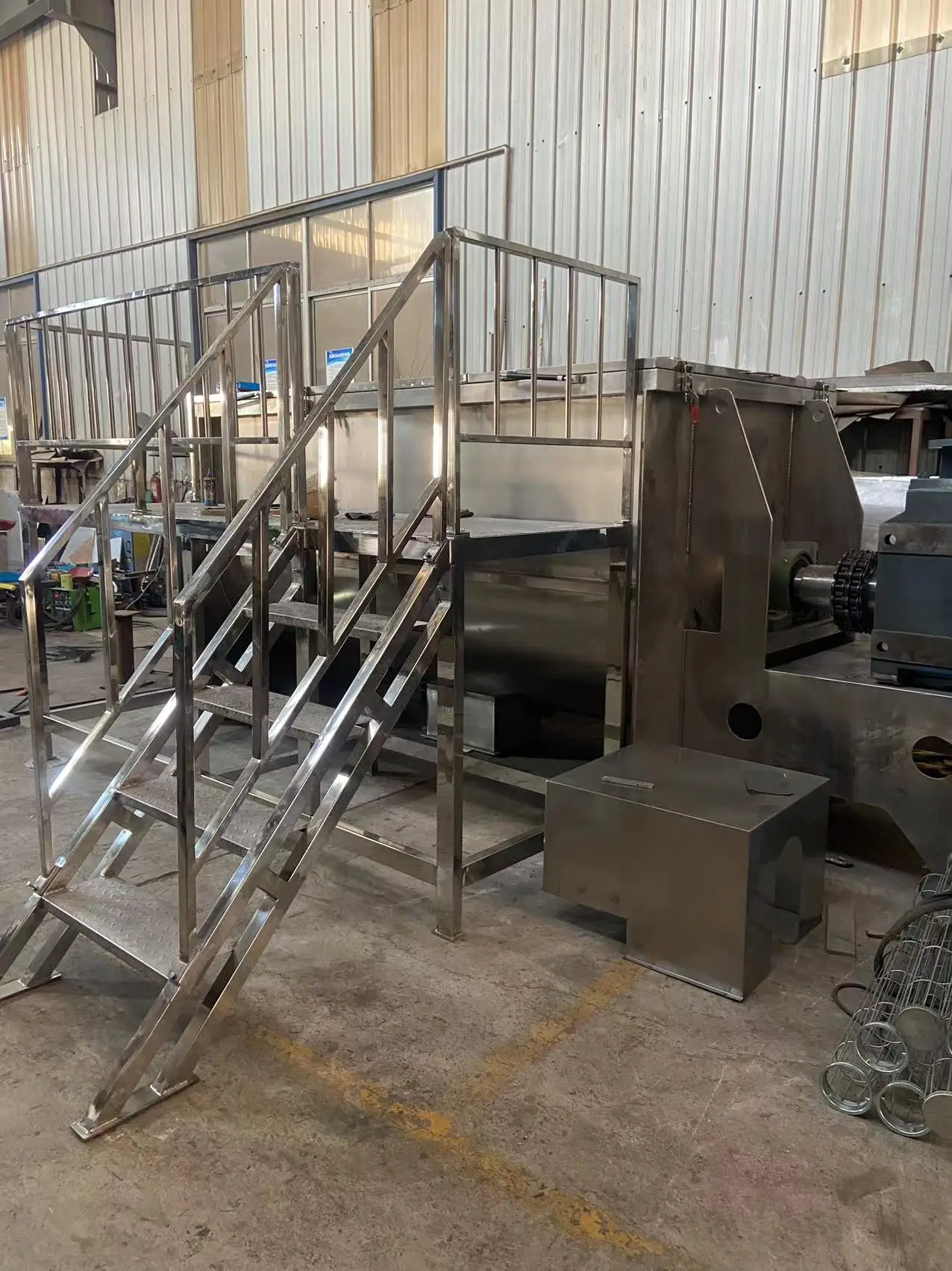 Horizontal Clay Ribbon Mixer Mixing Machine