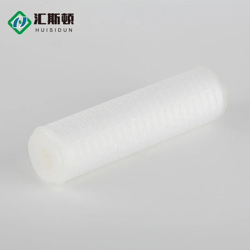 10 20 30 40 Inch 0.22 0.45 0.65 um Filter Absolute hydrophilic Pleated Cartridge Filters for Colloid Oil Filtration