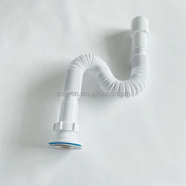  Гибкая сливная труба для ванной комнаты сливной шланг раковины