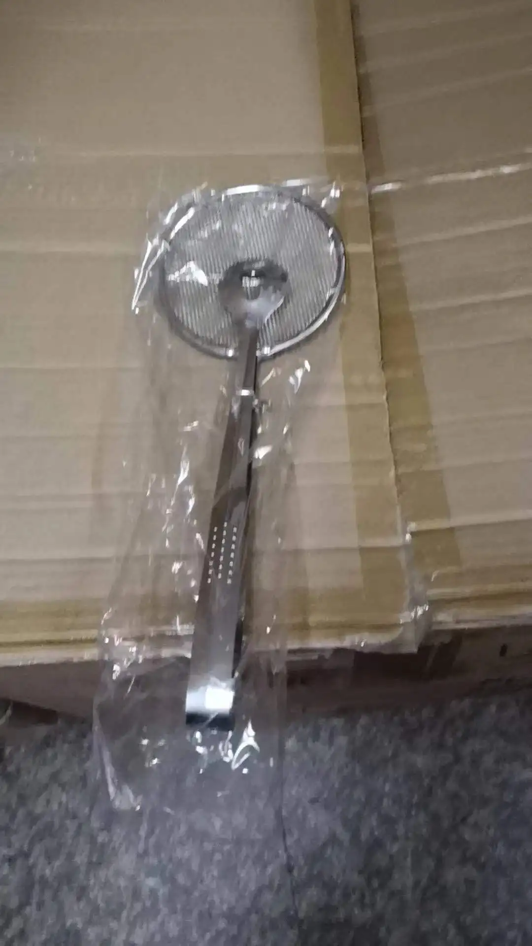 Hedan Factory Stainless Steel Clamp Strainer Filter Spoon Clip Food Kitchen Oil-Frying Salad BBQ Filters