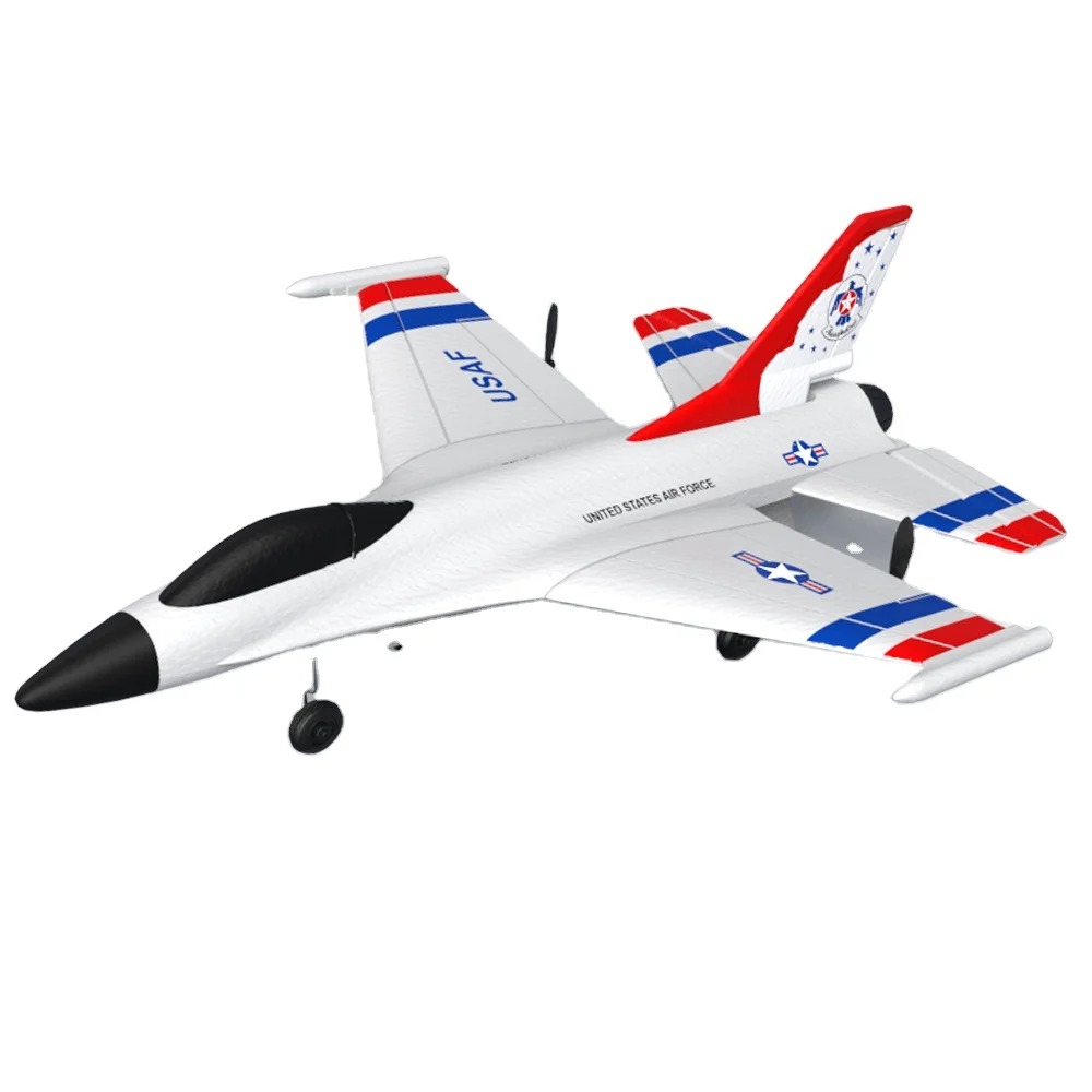 Наружный летающий самолет RTF 2 4 ГГц RC F16 3-канальный истребитель EPP FP Fighter Радио пульт дистанционного управления игрушечный трюк дроны