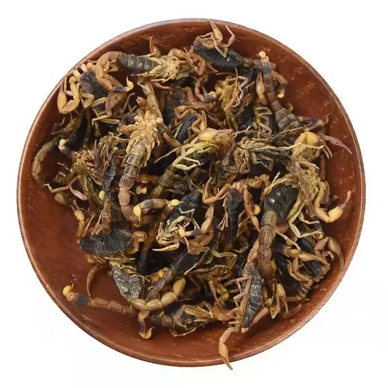 
Factory natural insects dried whole scorpiones or clean scorpionida scorpions with tails scorpion wine powder Chinese herbs 