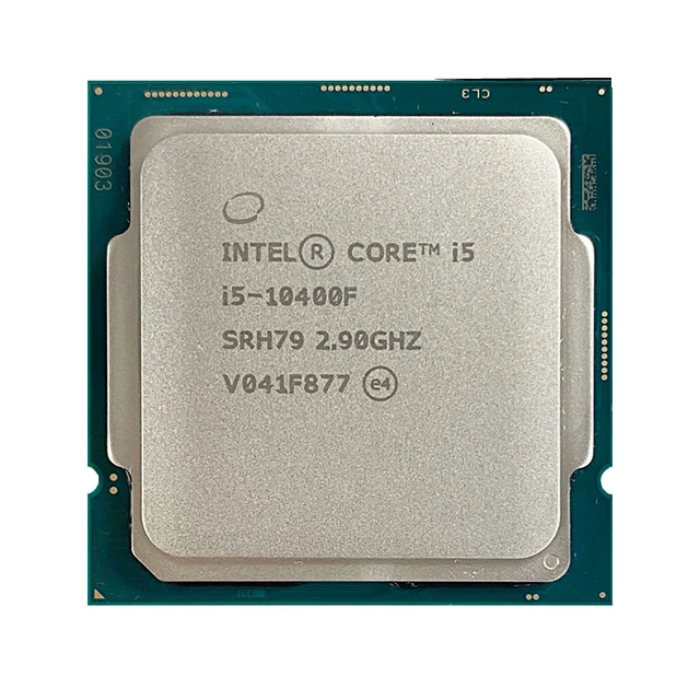 Процессор Intel Core i5-10400F Новый i5 10400F 2,9 ГГц шестиядерный двенадцать-нить процессор 65 Вт LGA1200, но без вентилятора