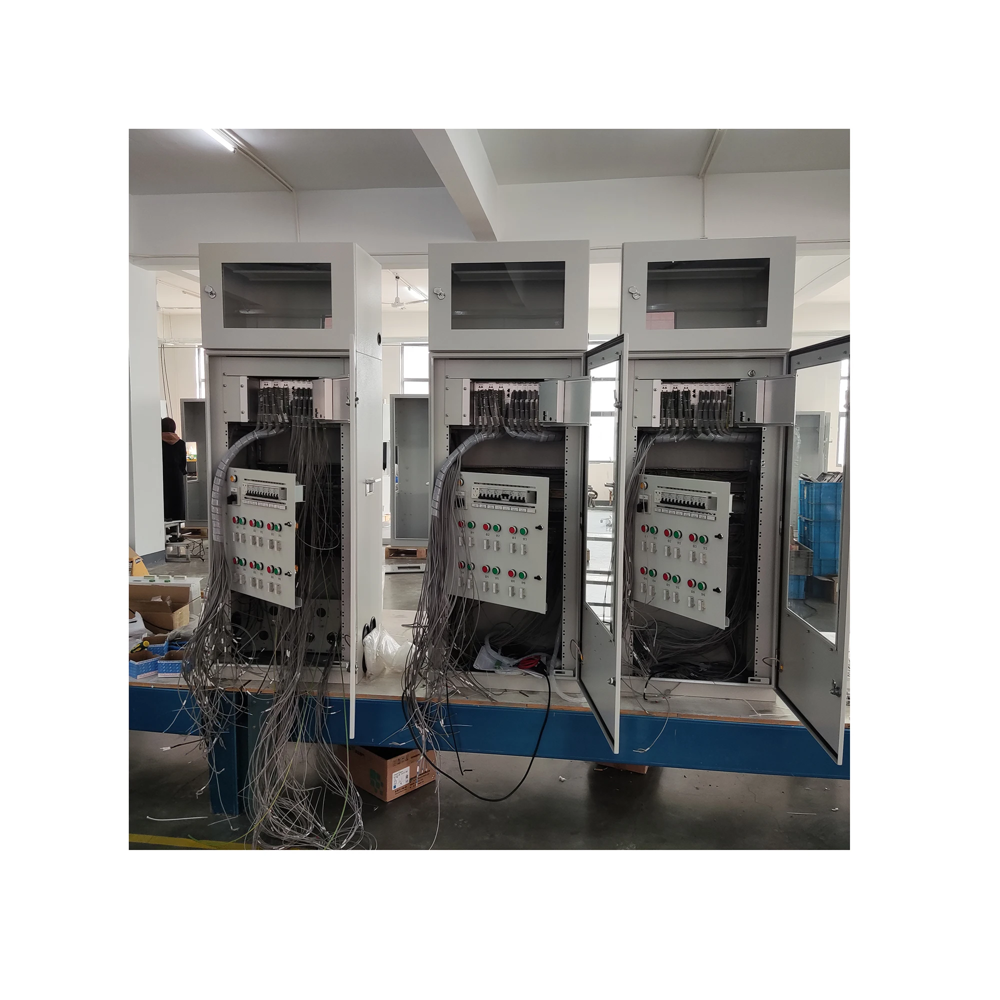 3hp Custom High Precision Waterproof Enclosure Plc Electrical Junction Electronic Control Cabinet Panels Metal Box For Power