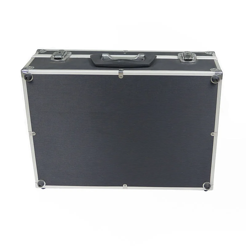 Professional Black Aluminum Custom Tool Case Storage Box Padded Foam Insert
