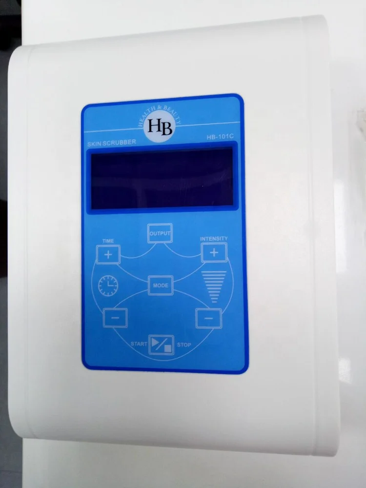 High quality face lift facial cleaner Double scrubber handle 2022 ultrasonic skin scrubber