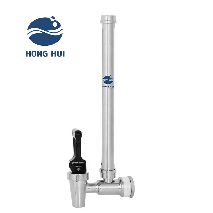 HONG HUI 7 Inch Stainless Steel Sight Grass Spigot for Gravity Fed Water Filter System
