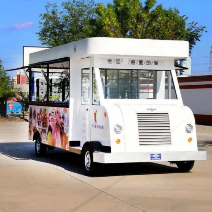 Customized Dining Car Wholesale Multifunctional Mobile Stall Snack with Complete Functions Barbecue Pasta Electric