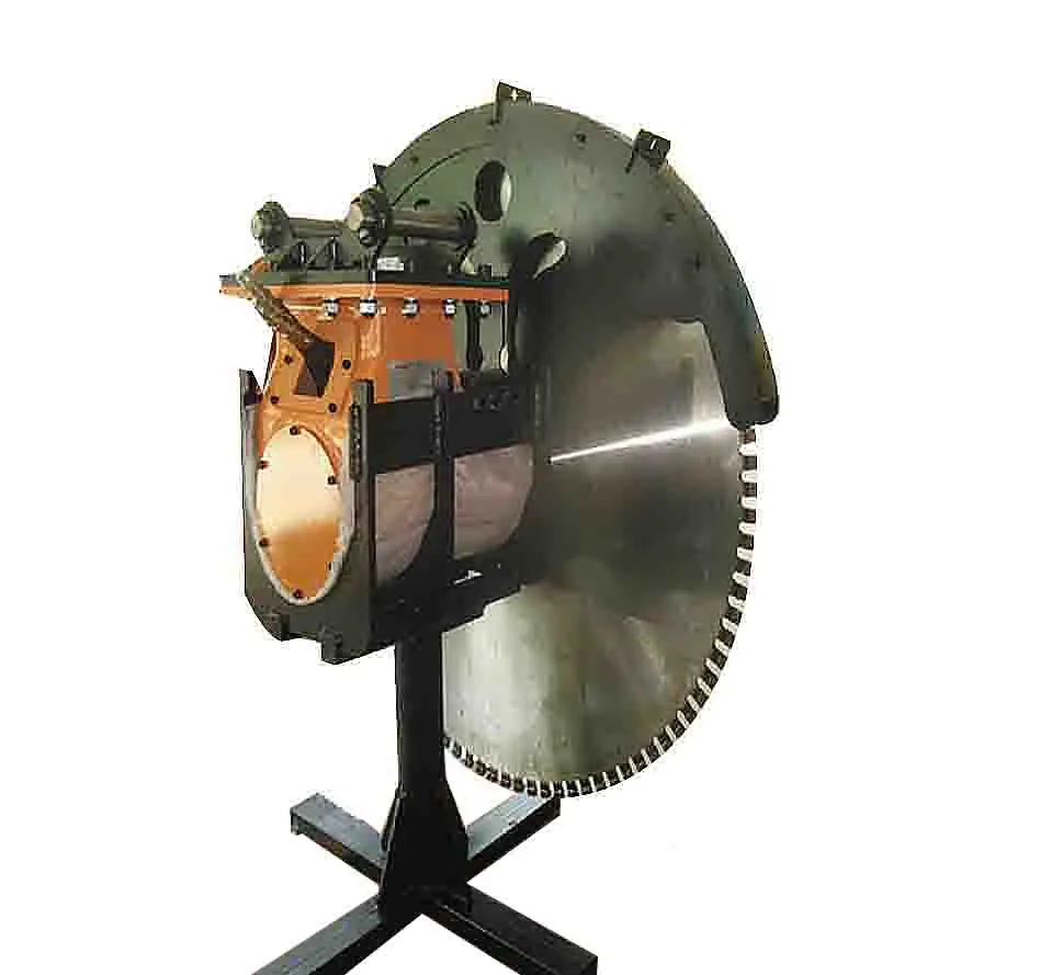 China Manufacture  Excavator And  Skid Steer Loader Attachment  Rock Saw Machine Cutter