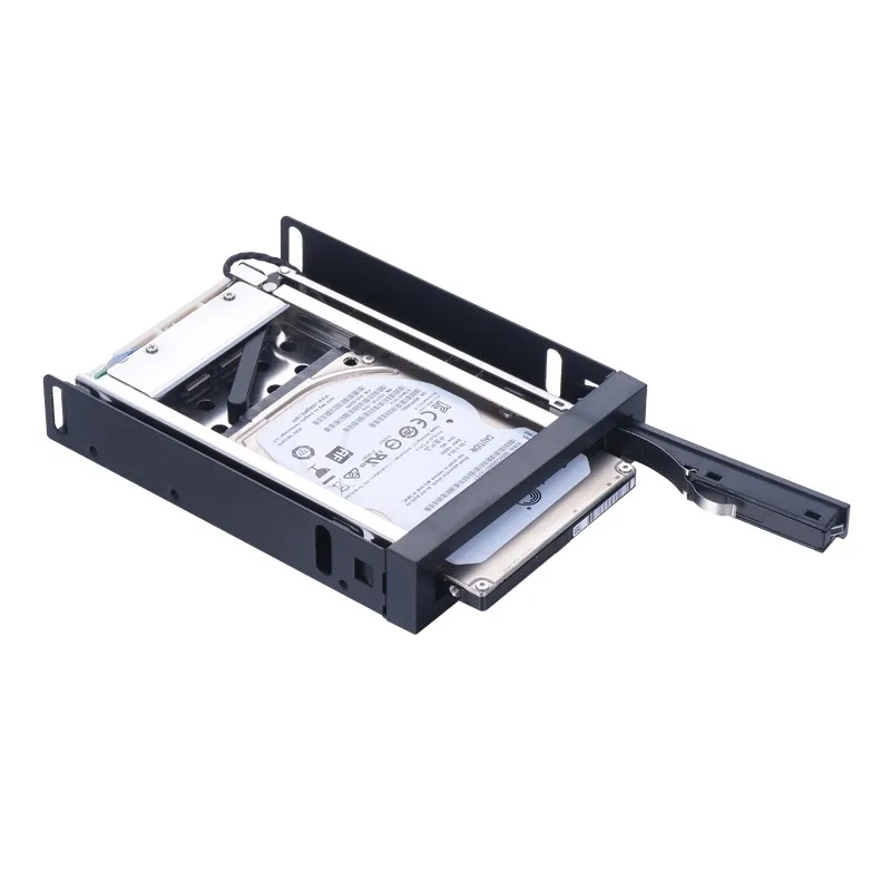 Unestech 2.5' SATA HDD Mobile Rack ,Support Hot- Swap for 3.5' Floppy Drive Bay