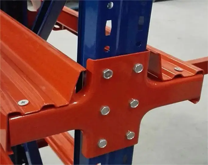 Industrial garage metal stacking shelf warehouse cargo storage drive in racking system for hot sale