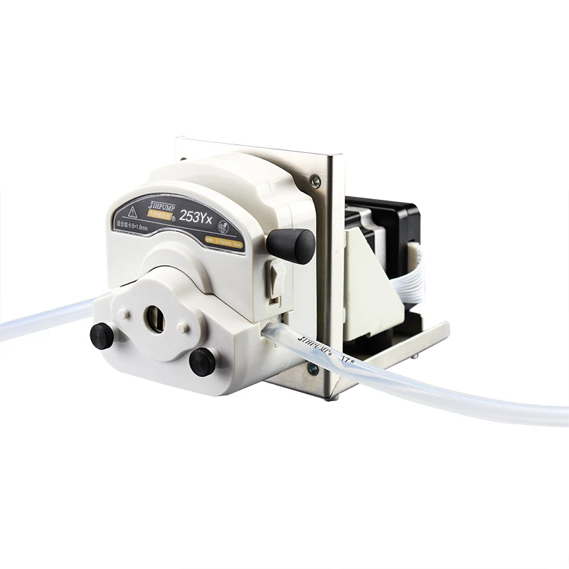 JIHPUMP dc 24v 3000ml High Quality Small Mini Micro Easy Load oem Peristaltic Pump Water Liquid Dosing Hose Pumps