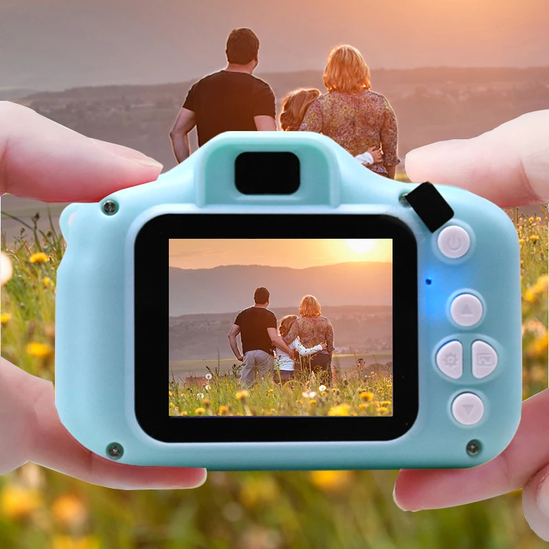 Games Camera Toys Baby 2 Inch Hd Small Hand Smart Video Selfie Function Take Photo 1080p Mini Digital Camera For Children