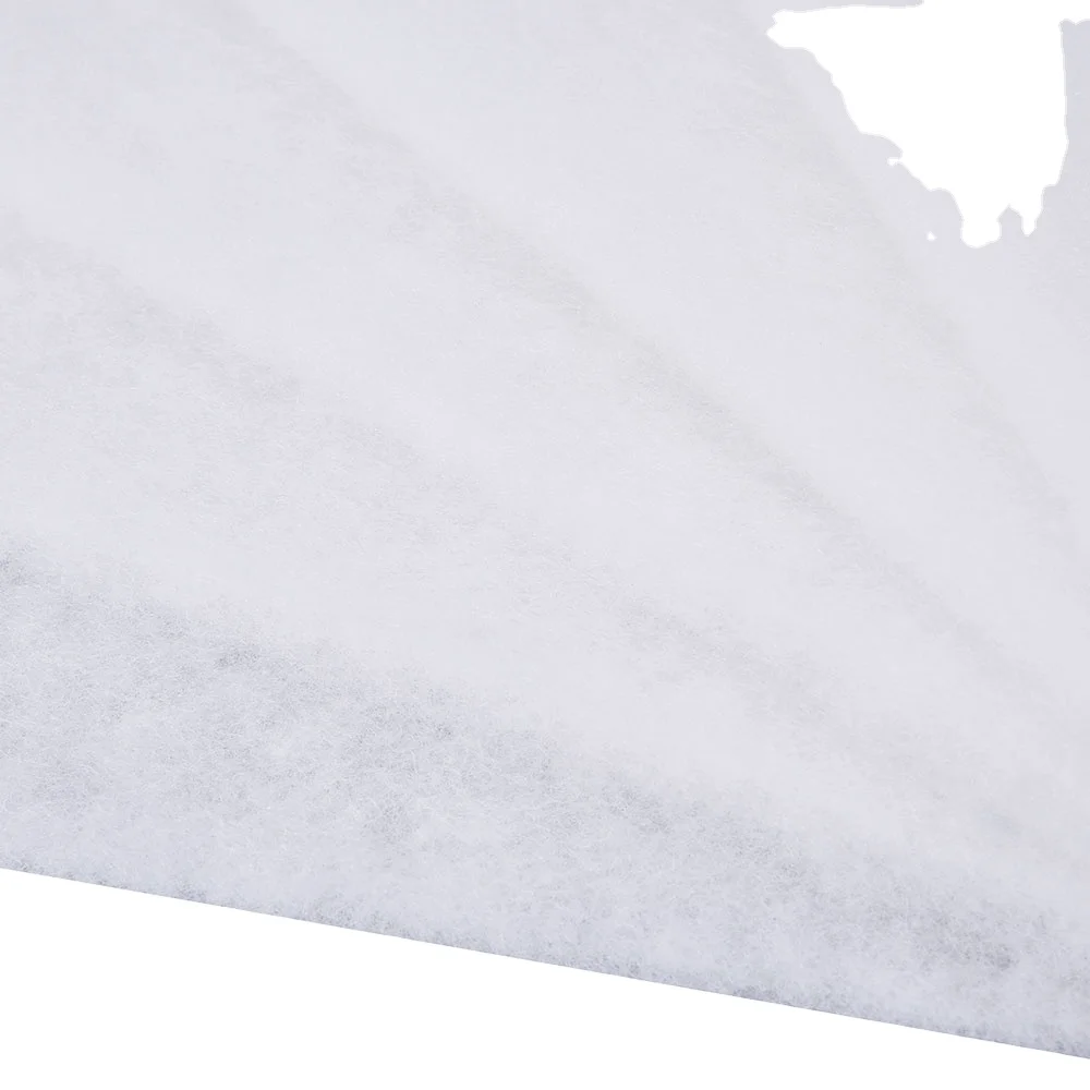 Wholesale Excellent Quality Gram Size Customized White Padding Wadding Sheet Polyester Fill Sheet