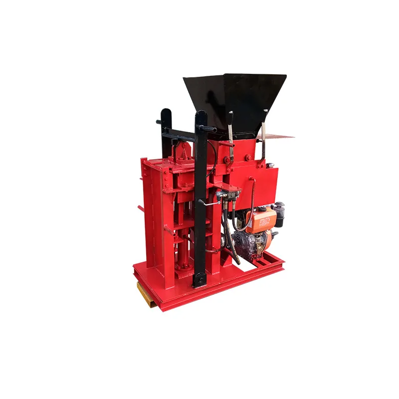 Clay Brick Hydraulic Press Semi Automatic Paving Block Making Machine