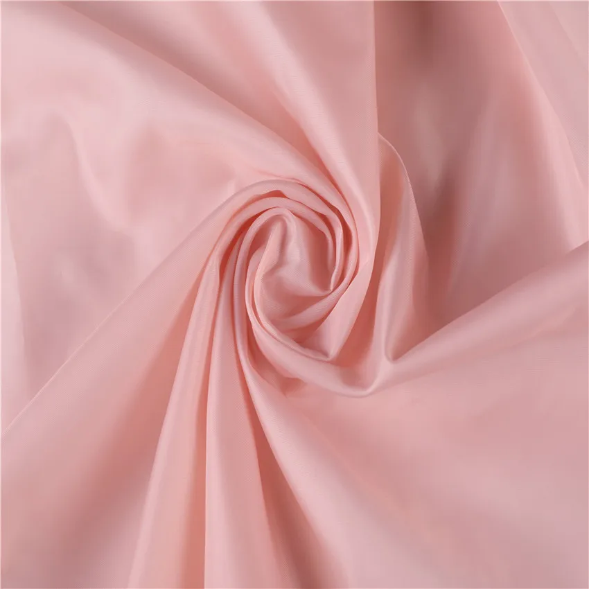 Ткань для подкладки куртки из 100% полиэстера, низкая цена, 210T 290T, Полиэтиленовая тафта