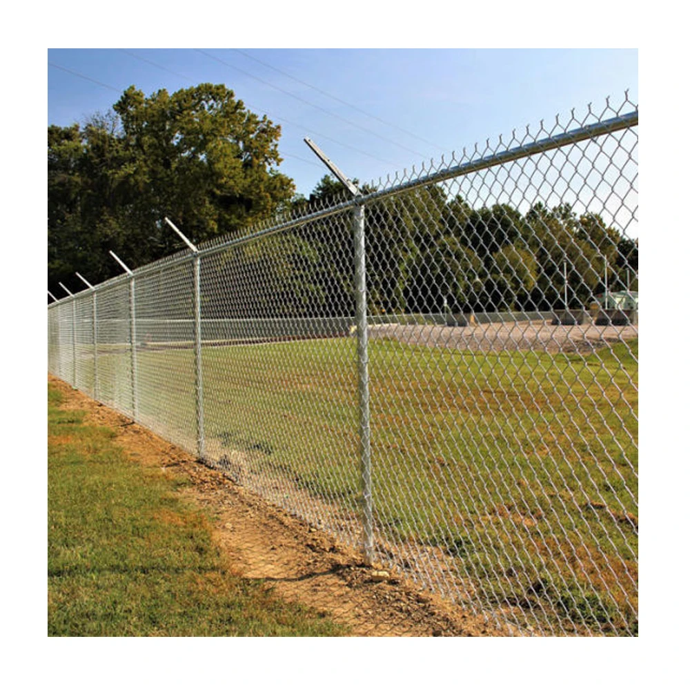 6x50ft livestock farm galvanized 9 gauge chain link fence for sale